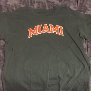 Miami T-Shirt. Size Adult Large.